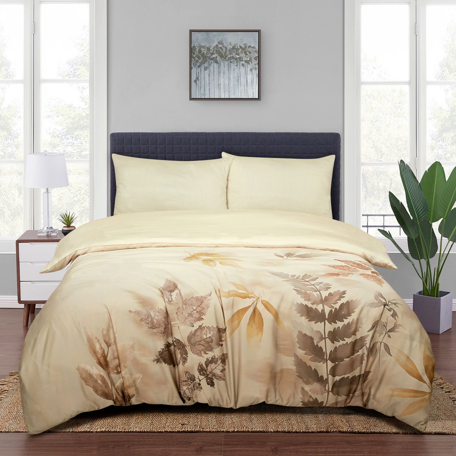 Luksuzna bombažno-satenasta posteljnina Svilanit Calma