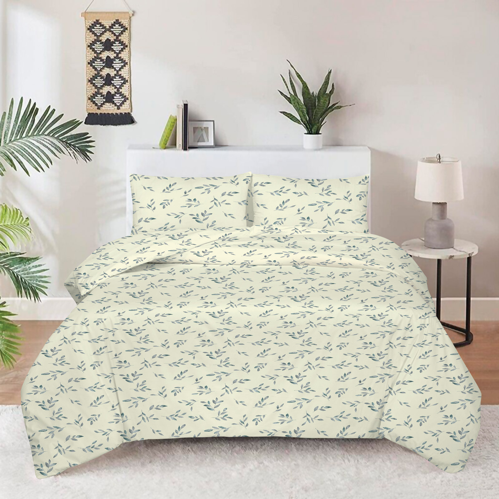 Bombažno-satenasta posteljnina Svilanit Willow Whisper