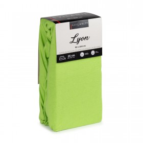 Bombažna napenjalna rjuha Lyon-zelena