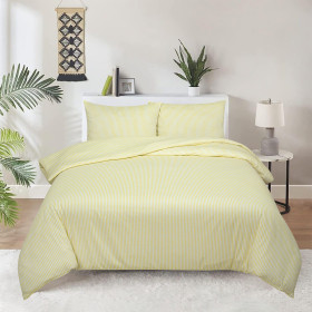 Pamučno satenska posteljina Svilanit Fruity Stripe