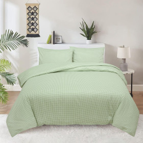 Bombažno-satenasta posteljnina Svilanit Olive Bliss